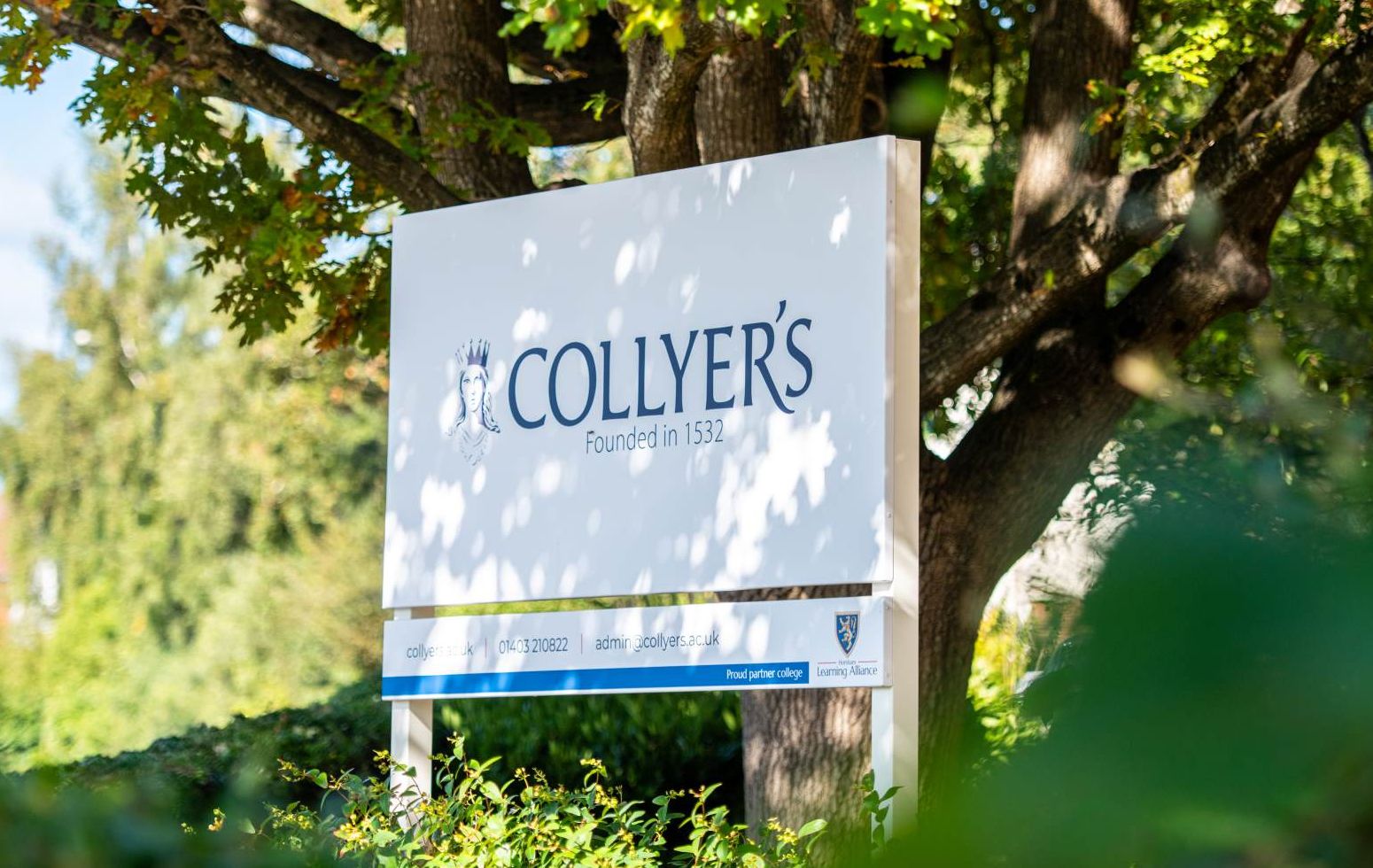 Collyer's x HLA signage